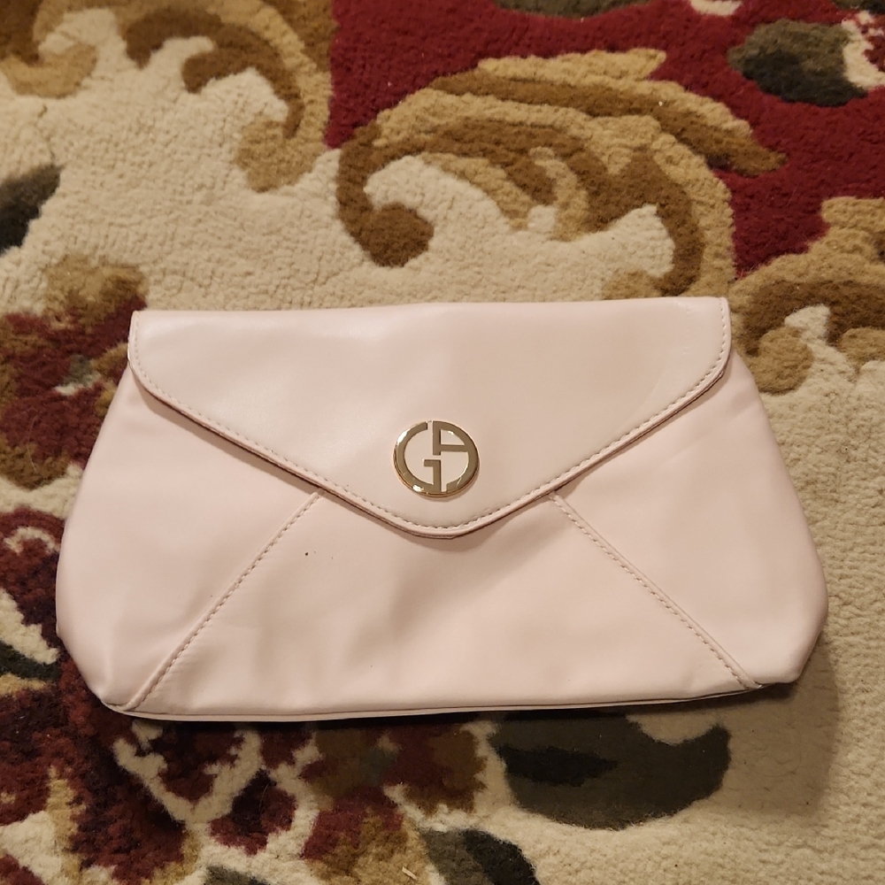 Giorgio Armani Blush Pink Clutch